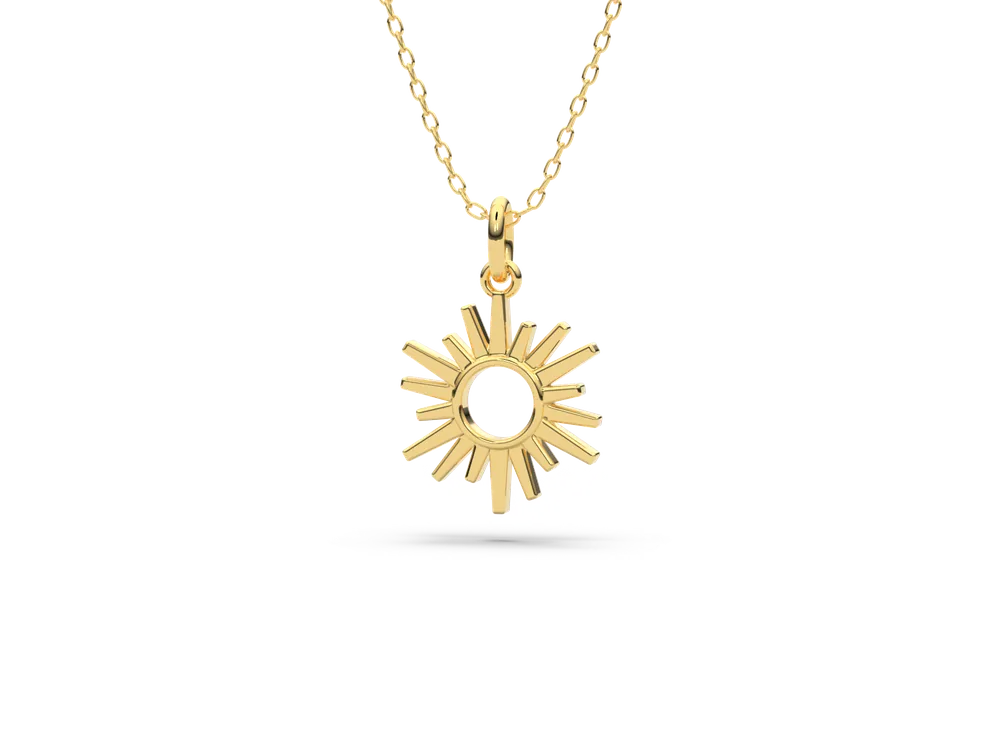 Zawieszka L-08 DeLoire, białe złoto